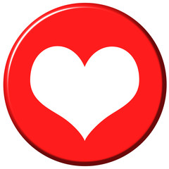 Sticker - Love Button