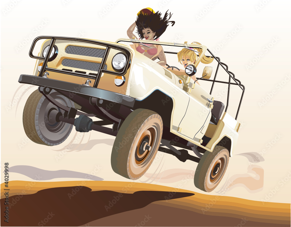 wektor-rosyjski-jeep