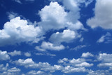 Fototapeta  - massive cumulus clouds