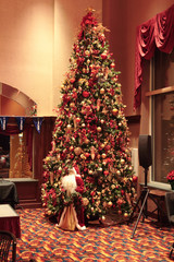 decorated christmas tree