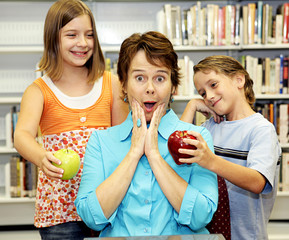 School Library - Popular Teacher