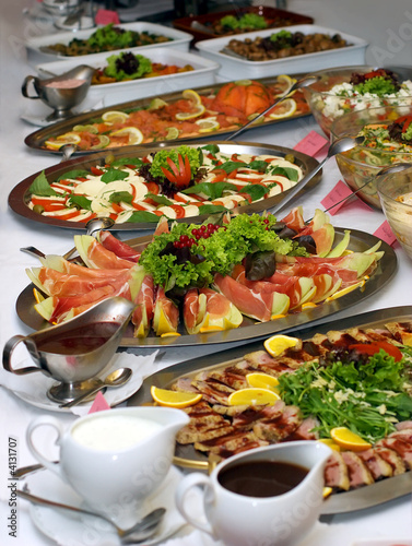 Catering Food At A Wedding Party Comprar Esta Foto De Stock Y Catering Food At A Wedding Party Con Licencia