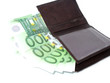 Euros in wallet