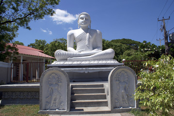 Wall Mural - White Buddha