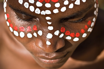 tribal face