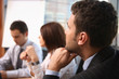 © endostock - watching and listening - business meeting