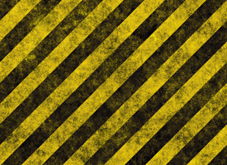 Wall Mural - hazard stripes