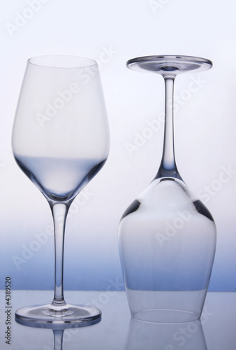 Wine Glasses Wallpaper Mural