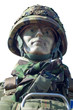 Infanterist mit Helm