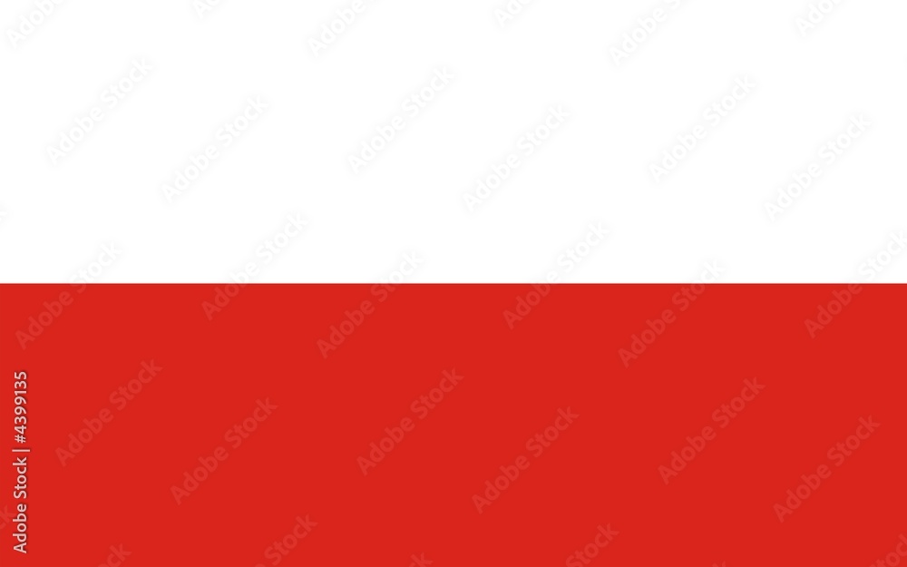 Flagge Polen - obrazy, fototapety, plakaty 