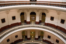 Inside The State Capitol Building In Downtown Austin, Texas