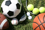 Fototapeta Sport - Sports Equipment