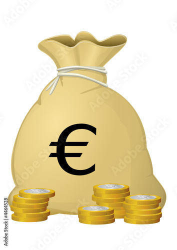 Sac d'euros - Buy this stock vector and explore similar vectors at Adobe  Stock | Adobe Stock