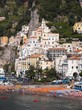 Amalfi panorama of the village church of San Biagio