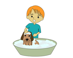 Sticker - Dog Bath