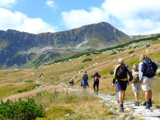 hike with friends