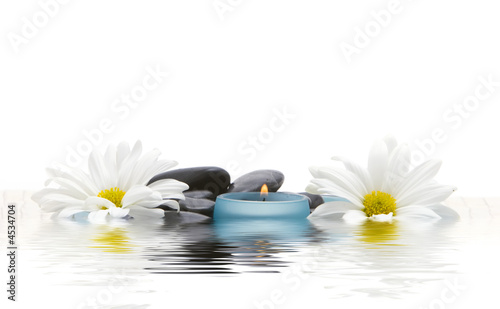 Foto-Vorhang - Massage stones (von MaxFX)