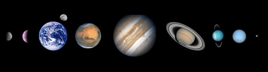 the nine planets