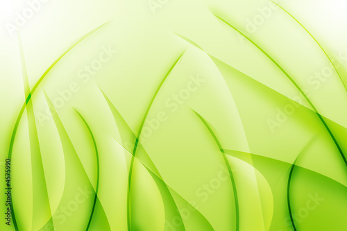 Foto-Doppelrollo - Green grass abstract design (von Barbara Helgason)