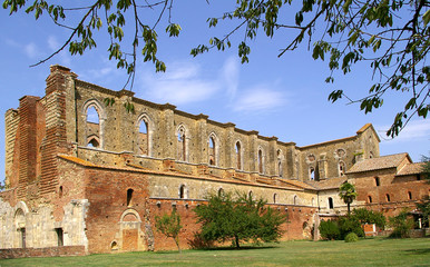 Poster - ruins of Church