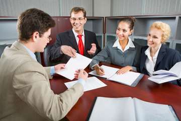 Poster - Group of business people