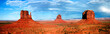 monument valley formations panorama