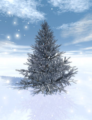 Wall Mural - christmas tree