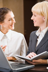 Poster - Two business women