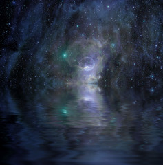Wall Mural - bubble - deep space nebula