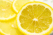 Background made from Fresh Sliced Lemon