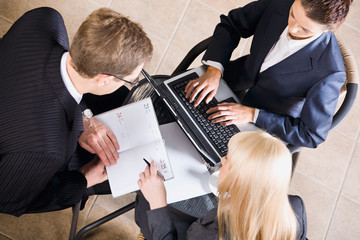 Canvas Print - Business meeting