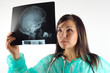 © Adam Borkowski - female doctor holding x-ray #7