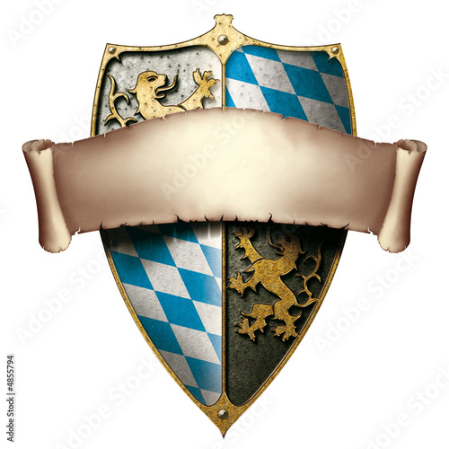 Schild Wappen Bayern Mit Banderole Kaufen Sie Diese Illustration Und Finden Sie Ahnliche Illustrationen Auf Adobe Stock Adobe Stock