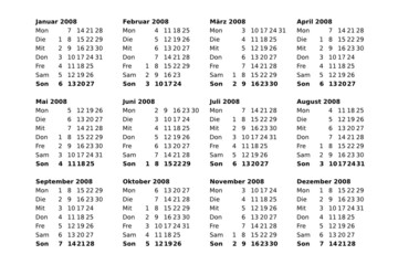 Poster - Kalender 2008 (Deutsch / German)