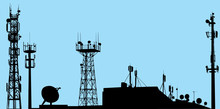 Towers, Wired To Wireless Comm