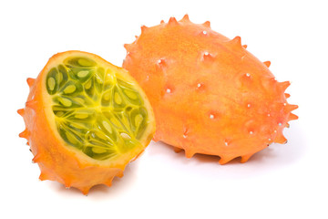 Wall Mural - Kiwano or Horned Melon (Cucumis metuliferus)