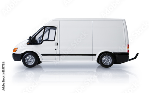 Leinwand Poster  Transit van