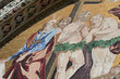 Détails d'une mosaïque de façade de la basilique Saint-Marc