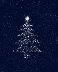 Wall Mural - christmas stars