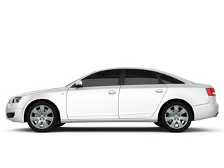 Wall Mural - Silvery Business-Class Car