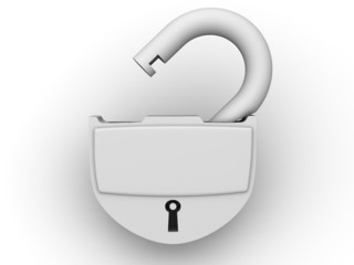 Poster - Padlock