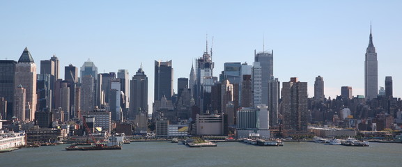 Canvas Print - ny city skyline