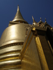 Golden stupa in Bangkok