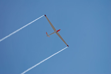 Wall Mural - Glider in the sky