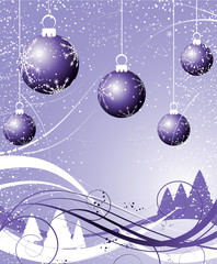 Wall Mural - Christmas theme