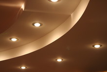 Ceiling With Lamps