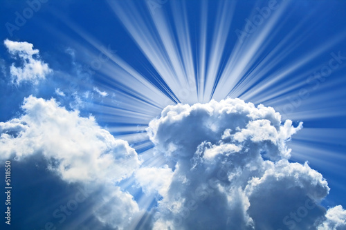 Foto-Vertikallamellen zum Austausch - Beautiful blue sky (von Veronika Galkina)