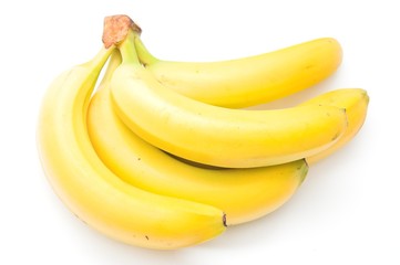 bananas isolated over white background