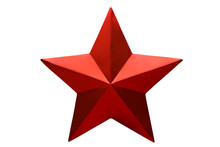 Isolated Red Star