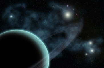 Wall Mural - ice planet